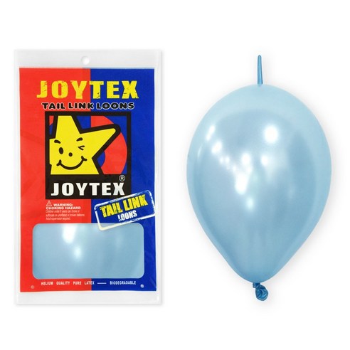 피플스파티 조이텍스_12인치(30cm)펄 링크룬 풍선 50개입, 아주르, 1개