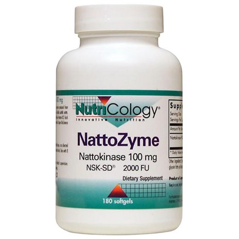 뉴트리콜로지 나토자임 100mg 소프트젤, 180정, 1개