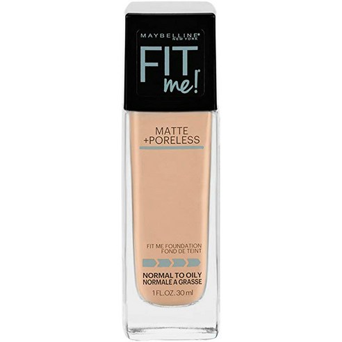 메이블린 핏 미! 매트+ 포어리스 파운데이션 30ml, Cramy Beige, 1개