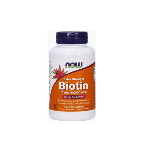 NOW Foods 나우푸드 비오틴 10000mcg Biotin 10mg, 120정, 2개