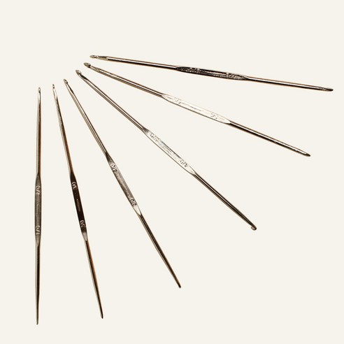 코바늘 코바늘세트 레이스코바늘 모사용코바늘 뜨개질바늘, 1set