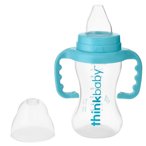 씽크베이비 시피 스파우트컵 266ml, Light Blue, 1개