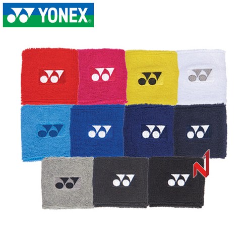 요넥스 손목밴드 99BN002U 2단 11컬러, 차콜그레이