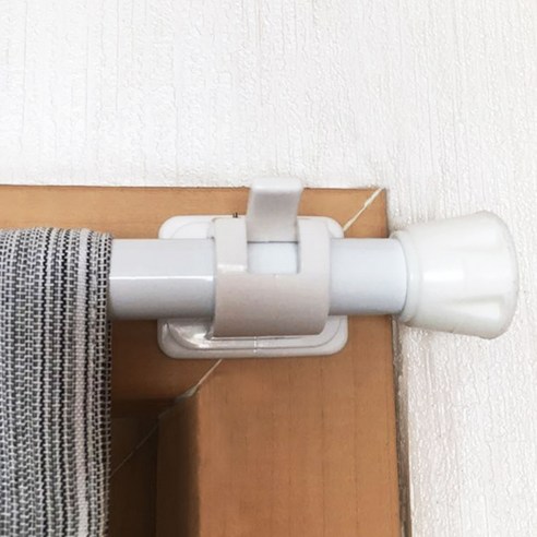 못없이 설치하는 커튼봉 브라켓, 브라켓 n-808, 1개