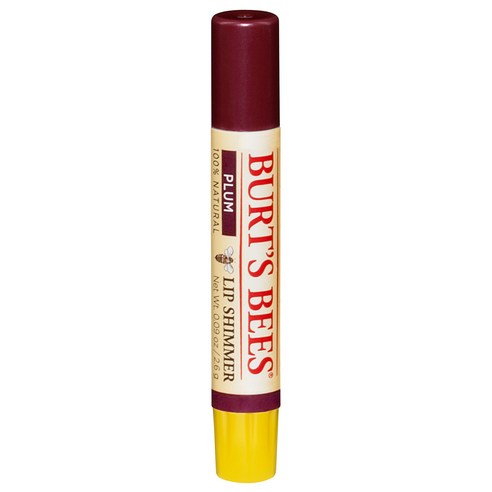 버츠비 내추럴 립 쉬머, Plum, 1개, 2.6g