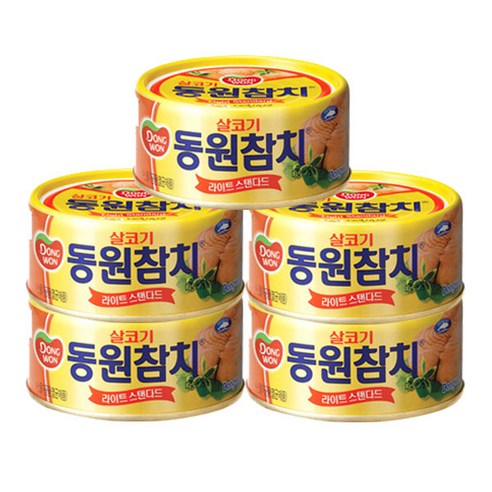 동원 살코기 참치 200g, 5개 팩 동원참치진호 동원 살코기 참치 200g, 5개 팩 동원참치진호