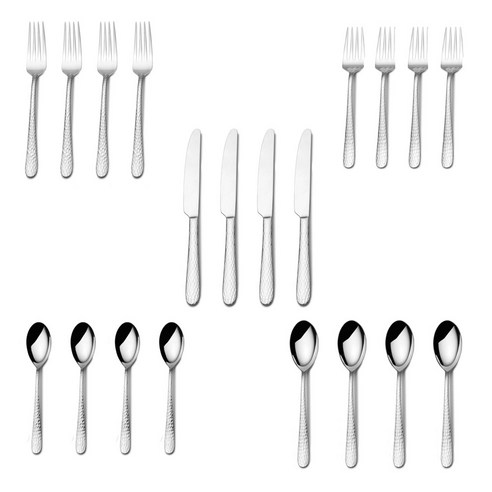 인터네셔널 양식커트러리 5종 세트 4개입, Madrid, Dinner Fork + Salad Fork + Dinner Knife + Dinner Spoon + Teaspoon