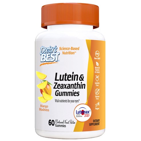 닥터스베스트 루테인 & 지산틴 망고 매드니스 구미, 60정, 1개