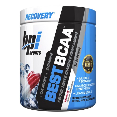 비피아이스포츠 베스트 BCAA, 레인보우 아이스(Rainbow Ice), 300g, 1개