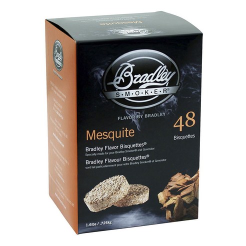 브래들리스모커 비스켓, 48개입, Mesquite