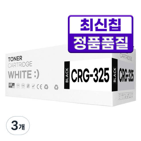 캐논 호환토너 CRG-325 BK, 3개, 흑백