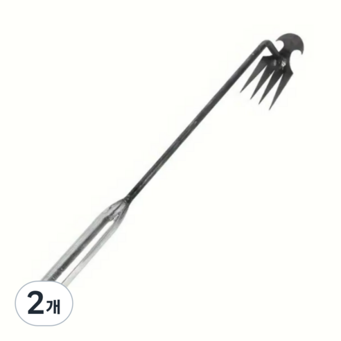 오브젝티브 잡초 풀 쏙쏙 뽑는 호미, 2개, 고탄소강 30cm
