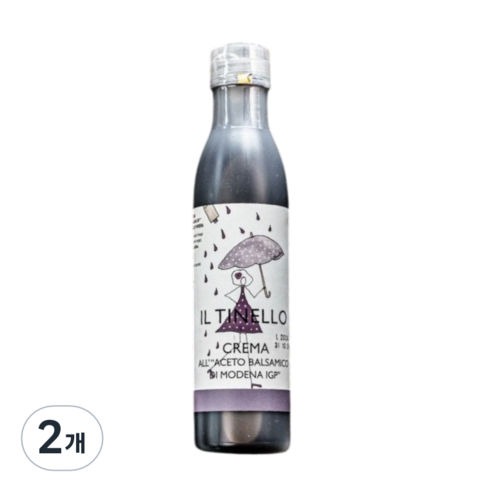 일티넬로 발사믹크림 와인식초 발사믹소스, 2개, 250ml
