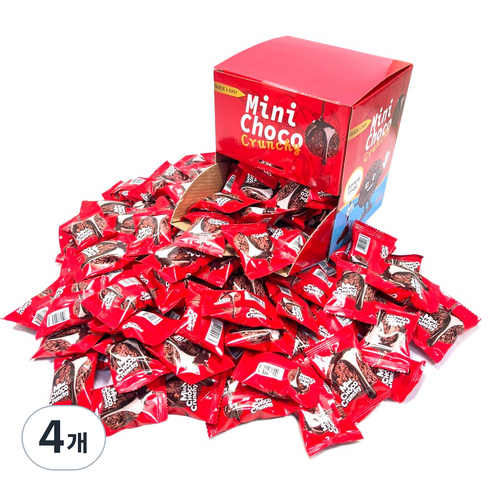 미니초코크런치, 4개, 600g