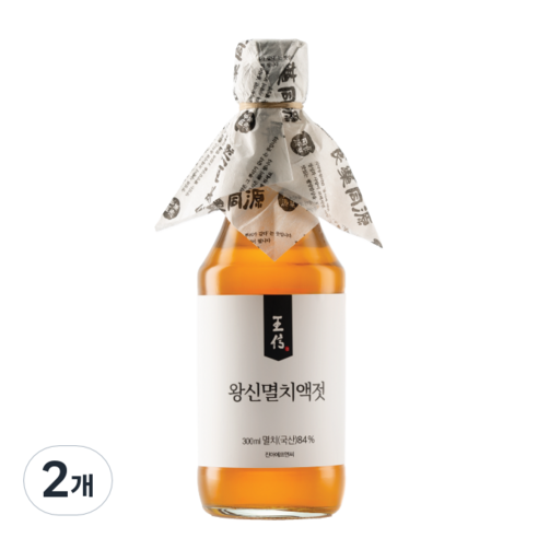 왕신멸치액젓, 2개, 300ml
