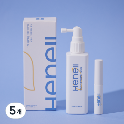 헤넬 더 스프링 헤어 토닉, 5개, 105ml