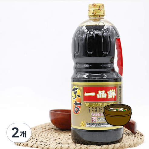 (배터짐) 중국요리 동구일품선간장 중국간장 일품선간장 (일요일&당일발송), 2개, 1.2L