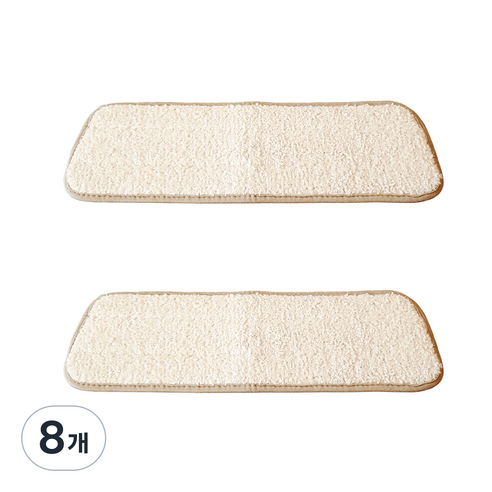 필굿리빙 벨크로 리필 걸레 2P, 8개