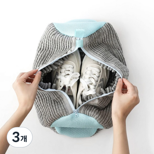 깨끗한 신발, 기분 좋은 하루! 허니잼 대형 극세사 운동화 세탁망으로 시작하세요 대형신발빨래망