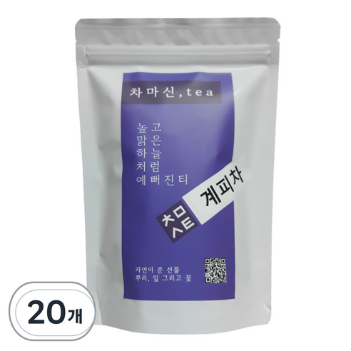 차마신티 계피차 티백 건강을 챙기는 따뜻한 차, 20개, 1g, 50개입