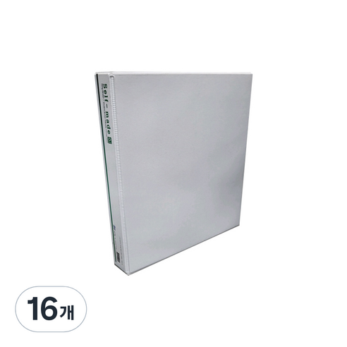 백색투명3공D링바인더(A4/3cm)단위상품, 16개