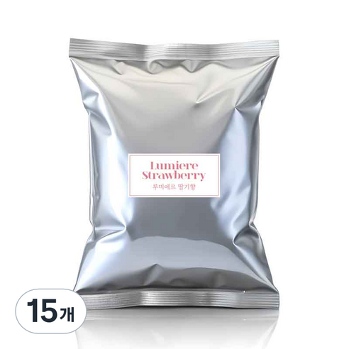 파베글라스 루미에르 컴파운드 코인 코팅 딸기초콜릿, 1kg, 15개