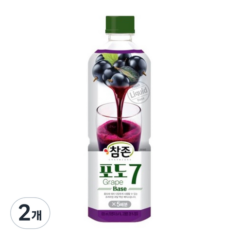 참존식품 포도7베이스 835ml