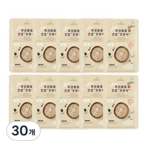 펫루트 우리아이 건강 치유식, 오리, 120g, 30개