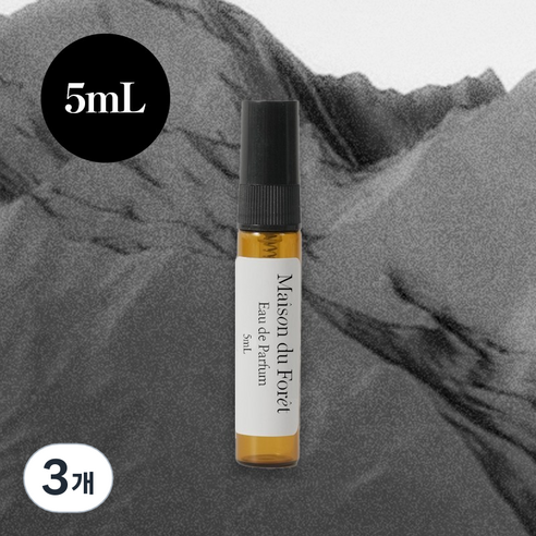 메종듀포레 롬브라단로 향 니치향수 오 드 퍼퓸, 3개, 5ml