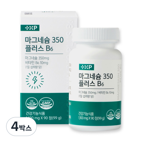 플러스엑스팜 마그네슘 350 플러스 B6  고함량