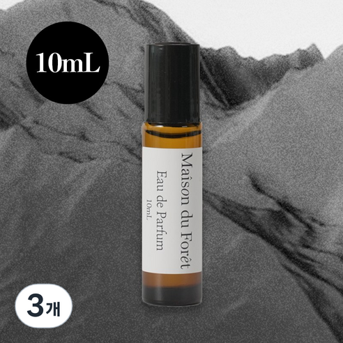 메종듀포레 블랑쉬 향 니치향수 오 드 퍼퓸, 3개, 10ml