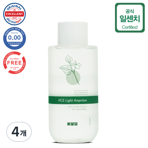 일센치 약모밀 앰플 민감피부용, 4개, 200ml