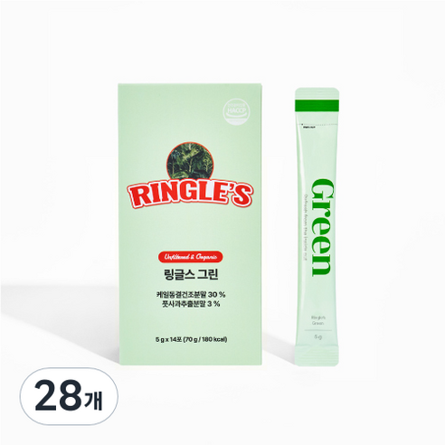 링글스 그린 클렌즈, 28개, 5g
