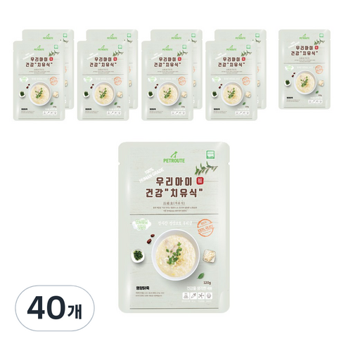 펫루트 우리아이 건강 치유식, 닭, 120g, 40개