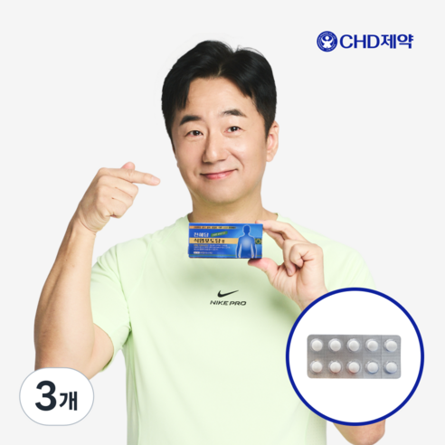 천혜당 식염포도당, 3개, 60정