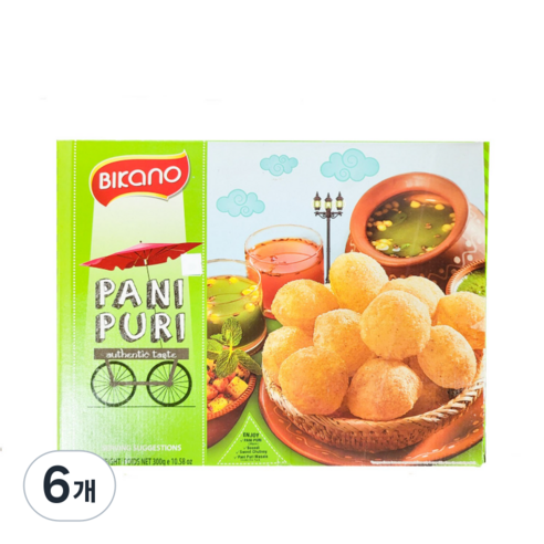 Bikano PANI PURI 파니프리 300g 비카노 인도 과자 INDIA FOOD SNACK 수입 프리파니 음식 식품 BICANO 파니 푸리 퍼리