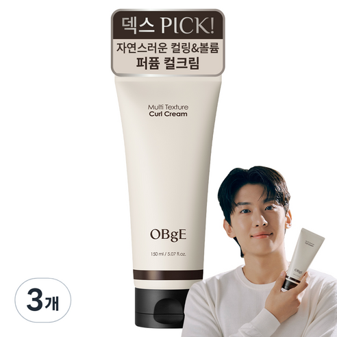 OBge 멀티 텍스처 컬크림, 3개, 150ml