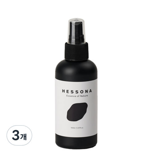 에쏘나 비건 헤어 퍼퓸 픽서 앞머리고정 볼륨 헤어스프레이, 150ml, 3개