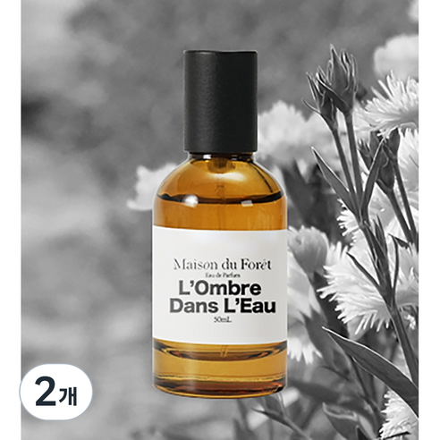 메종듀포레 롬브라단로 향 니치향수 오 드 퍼퓸, 2개, 30ml
