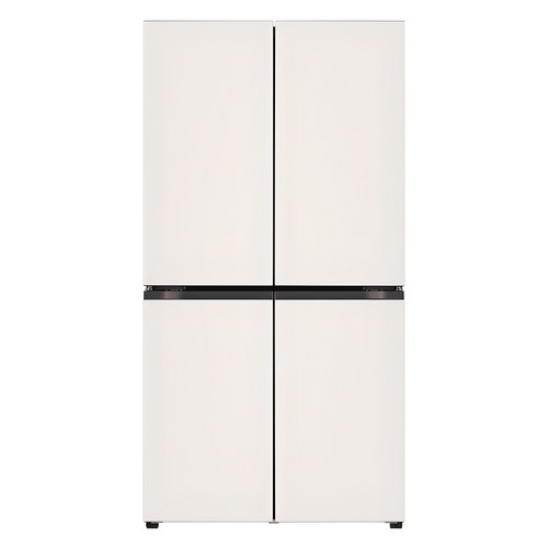 [색상선택형] LG전자 오브제 컬렉션 870L 베이직 상냉장 하냉동 프리스탠딩 양문형 4도어 메탈 디오스 냉장고 방문설치, 베이지, 베이지, 베이지, 베이지, T875MEE012