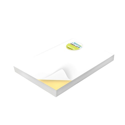 그린카피 잉크젯 레이저 A4 라벨지, 1칸, 100세트