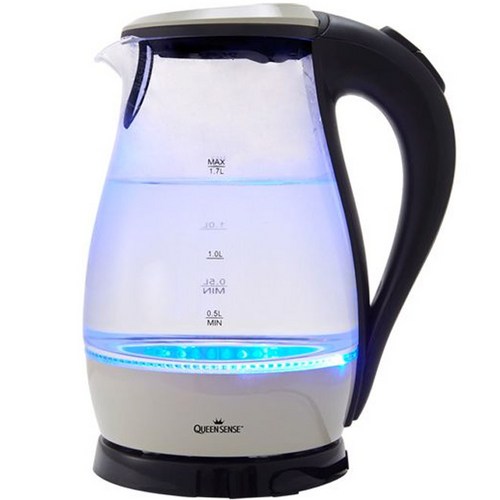 퀸센스 유리 무선주전자 1.7L, QS-G170