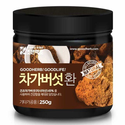 조은약초 프리미엄 차가버섯환, 250g, 1개