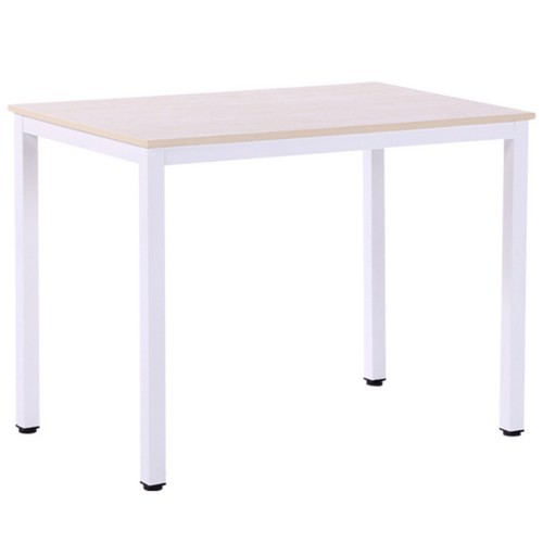 블루밍홈 베이직 책상 40 입식 1000, 화이트