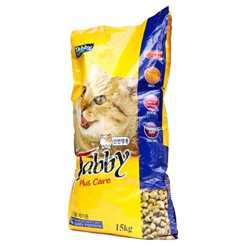 테비토퍼 고양이 전연령용 플러스 케어 기능성 사료, 헤어볼, 15kg, 1개