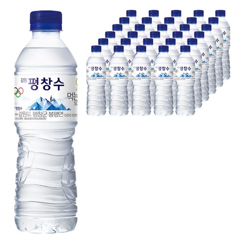 해태htb 강원평창수 생수, 500ml, 120개 - 강원도 음식 추천