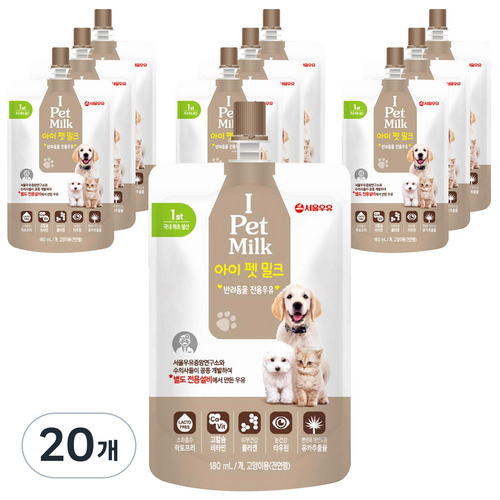 서울우유아이펫밀크180ml10개
