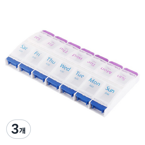 일상나눔 데일리 원터치 약통, 3개