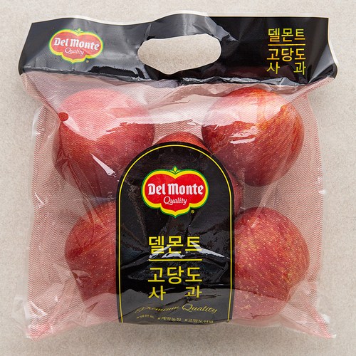 델몬트 고당도 사과, 1.2kg(4~6입), 1개 - 예산 사과 추천