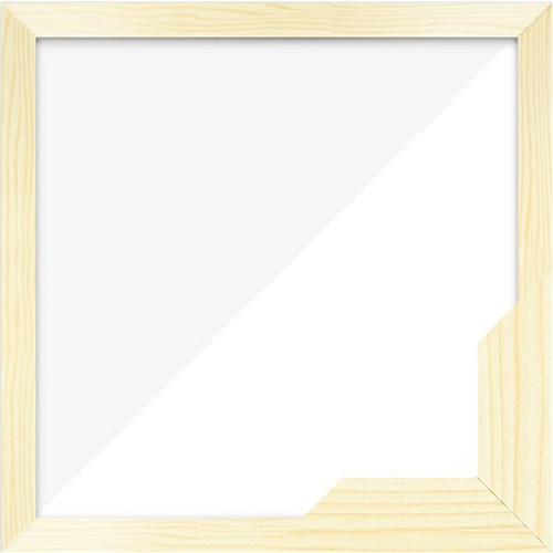 고급형 우드 슬림 미송 패브릭형 보석십자수액자 30 x 30 cm 30-30 F23, 1개